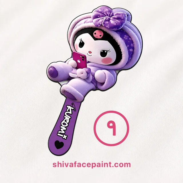 آیینه چوبی کرومی کد 9